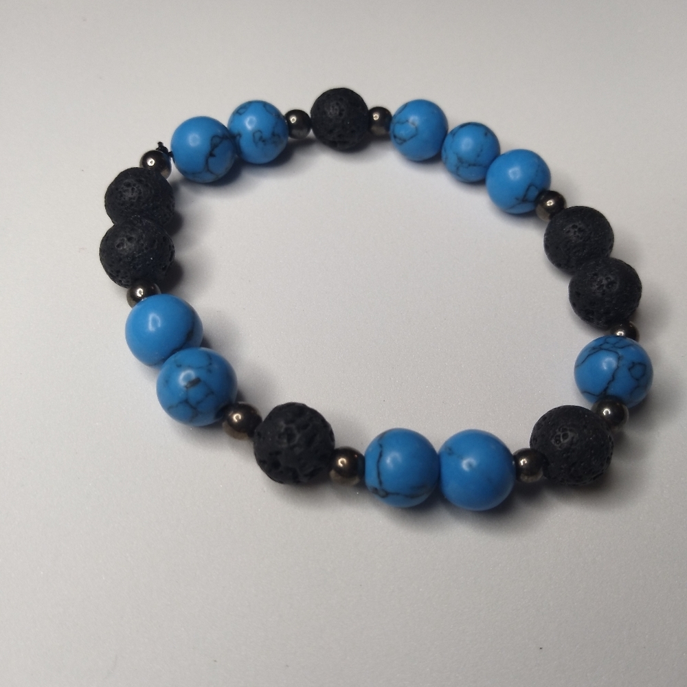 Handmade stone bracelet